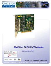 One Stop Systems Multi Port E1 Quick Manual