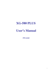 Z-Com XG-580 PLUS User Manual