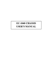 ICP Electronics EC-1040 User Manual