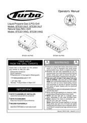 Turbo BTE3811ANG Operator's Manual