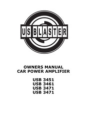 us blaster USB 3461 Owner's Manual