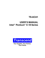 Transcend TS-ACA1 User Manual