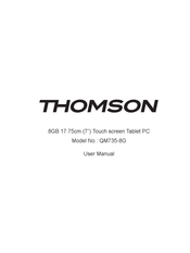 THOMSON QM735-8G User Manual