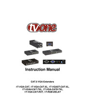 TV One 1T-VGA-CAT Instruction Manual