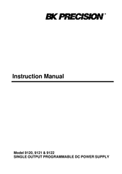 BK Precision 9121 Instruction Manual