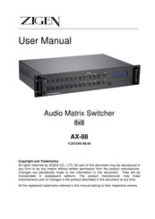 ZIGEN AX-88 User Manual