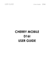 Cherry D16i User Manual