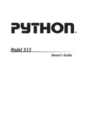 Python 513 Owner's Manual