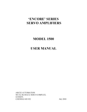 Arcee Automation 1500 User Manual