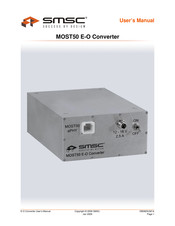 SMSC MOST50 User Manual