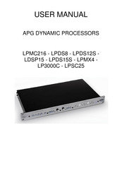 APG LPMC216 User Manual