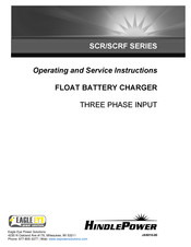 HindlePower SCR series Operating And Service Instructions