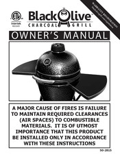 Black olive 50-2815 Owner's Manual