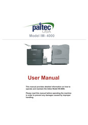 Paitec IM- 4000 User Manual