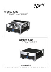 iCon STEREO TUBE REAMPLIFIER User Manual