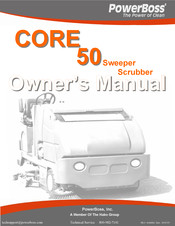 Powerboss CORE 50 Owner's Manual