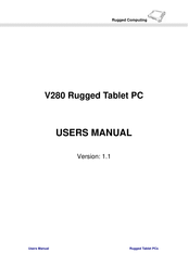Rugged Computing V280 User Manual
