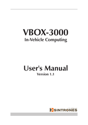 Sintrones SBOX-2000 User Manual