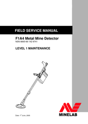 Minelab F1A4 Service Manual