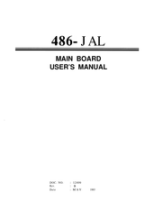FIC 486-JAL User Manual