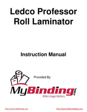 Ledco Professor 27 Instruction Manual