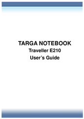 Targa Traveller E210 User Manual