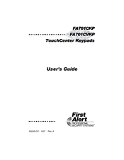 First Alert TouchCenter FA701CVKP User Manual