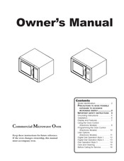 ACP Microwave Oven Owner's Manual