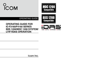 Icom IC-F3160 SERIES Operating Manual