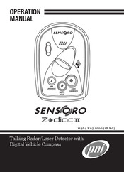 SENSORO ZODIAC II Operation Manual
