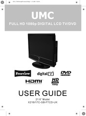 UMC X216/84C-GB-FTCD-UK User Manual