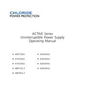 Chloride ACTIVE A0K7XAU Operating Manual