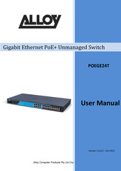 Alloy POEGE24T User Manual
