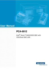 Advantech PCA-6012 User Manual