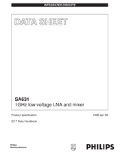 Philips SA631 Datasheet