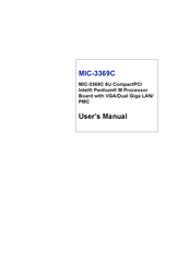 Advantech MIC-3369C User Manual