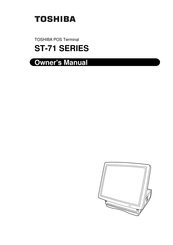 Toshiba ST-71 SERIES Owner's Manual