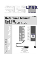 Lynx C AD 3100 Reference Manual
