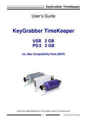 KeeLog KeyGrabber TimeKeeper User Manual