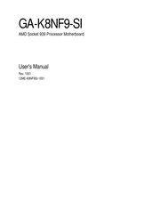 Gigabyte GA-K8NF9-SI User Manual