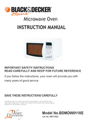 Black & Decker BDMOW011XE Instruction Manual