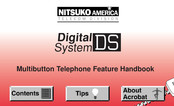 Nitsuko Multibutton Telephone Feature Handbook