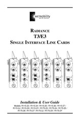 METRObility Optical Systems R175-25 Installation & User Manual