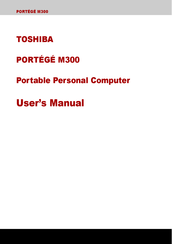 Toshiba Portege M300 User Manual
