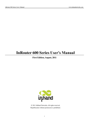 InHand InRouter IR601WH01-485 User Manual