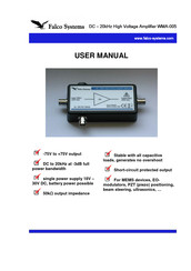 Falco Systems WMA-005 User Manual