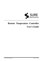 Sure Electronics Remote Temperature Controller User Manual