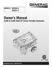 Generac Power Systems 005931-0 Owner's Manual