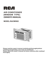 RCA RACM5002 Owner's Manual