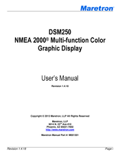 Maretron NMEA 2000 User Manual